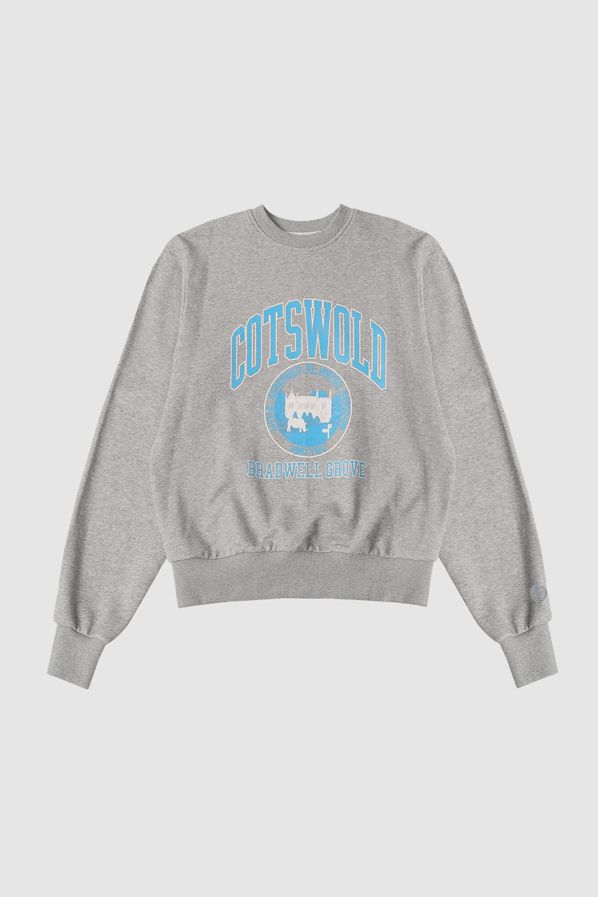 [GIFT]COTSWOLD City artwork sweatshirt (Gray)